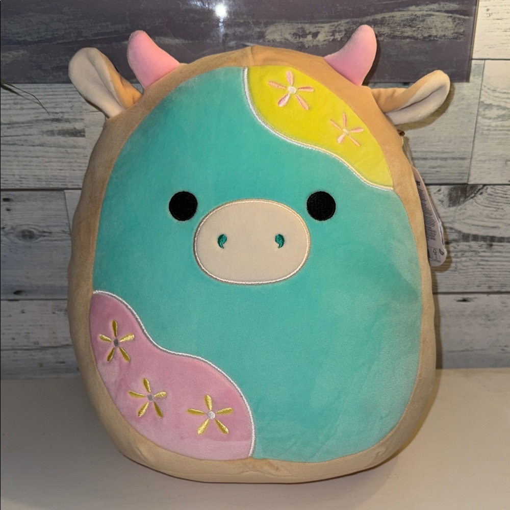 Squishmallows CORNELIUS the Cow NWT 12 Inch